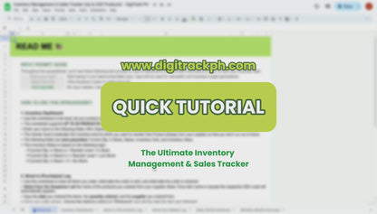 The Ultimate Inventory & Sales Tracker