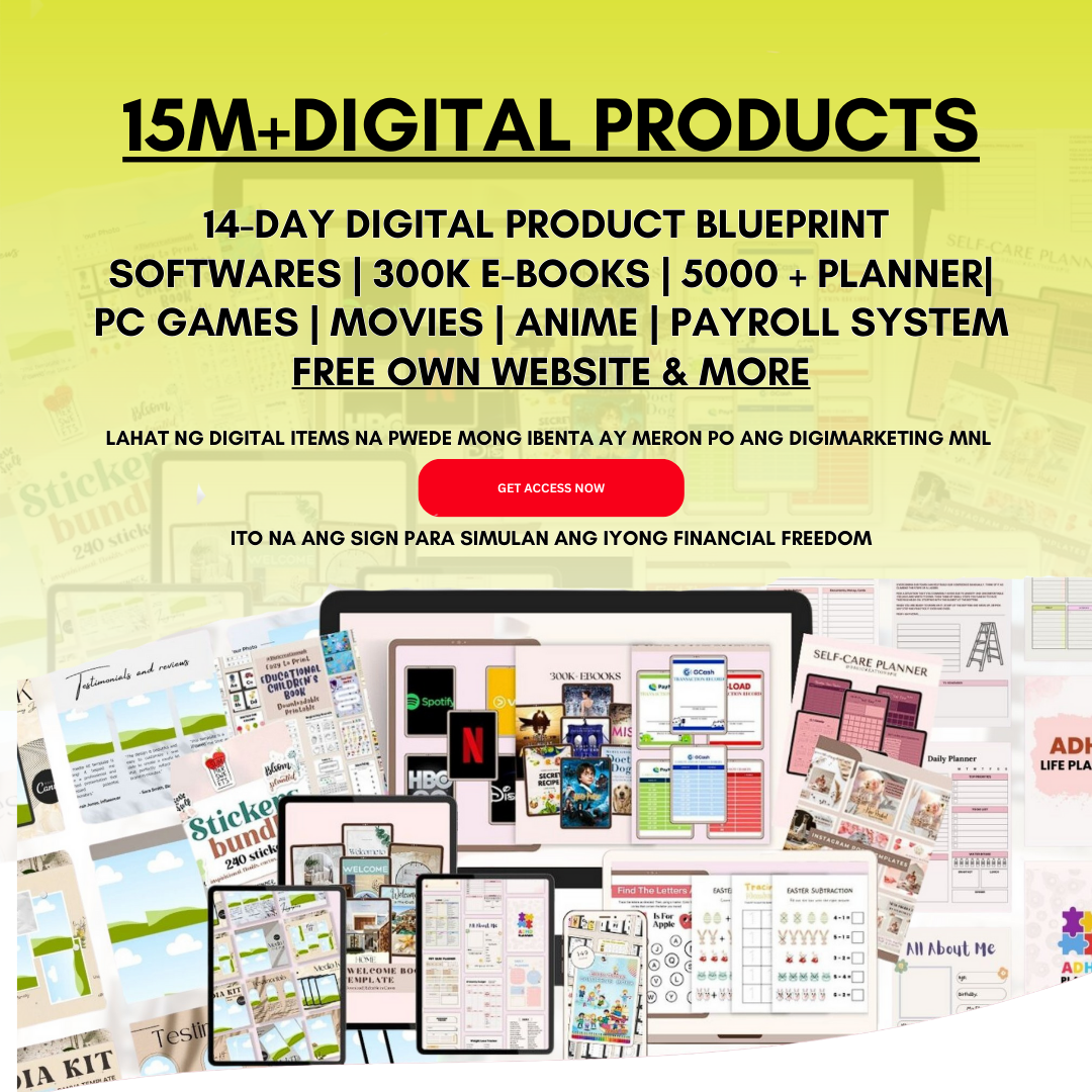 15 MILLION+ Digital Products Reseller Program