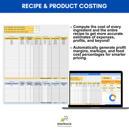 Zero-Lugi Food Costing Calculator